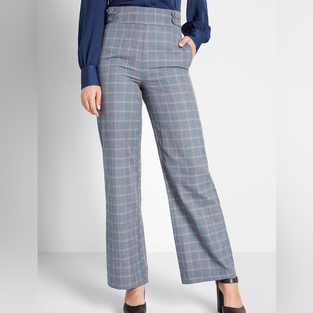 ✨NWOT✨ModCloth Put Fab First Wide-Leg Pants